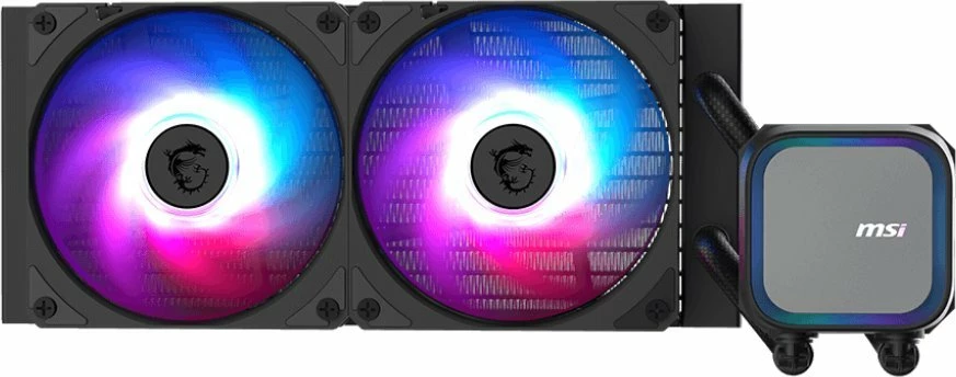 Ftohje me ujë MSI MAG CoreLiquid A13 240mm ARGB, 2x120mm PWM (306-7ZWCA11-L80)