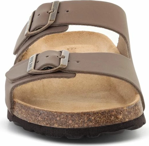 Pantofla lëkure për meshkuj Bio Bio Bobby Country Giorgio, kafe [Madhësia: 43]