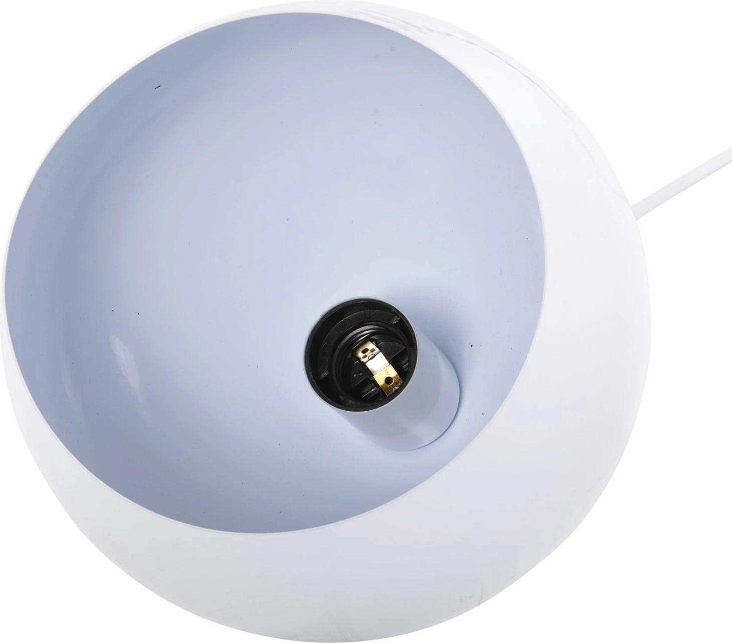 Llambë varëse tavani, FH4108, metal i bardhë, 19x19x115H cm