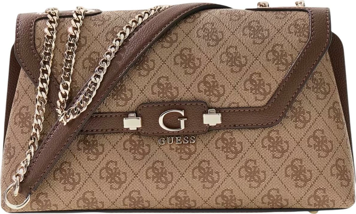 Çantë krahu për femra Guess Coleen Logo Small SA HWSG97 49210, latte