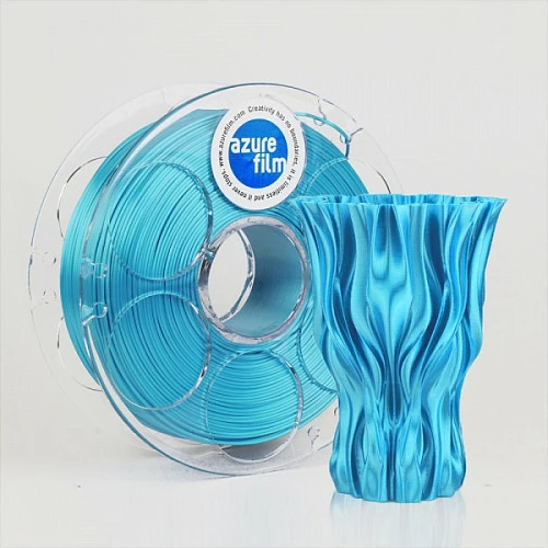 Filament për printer 3D AzureFilm Silk FL171-5015, 1.75 mm, 1 kg, blu