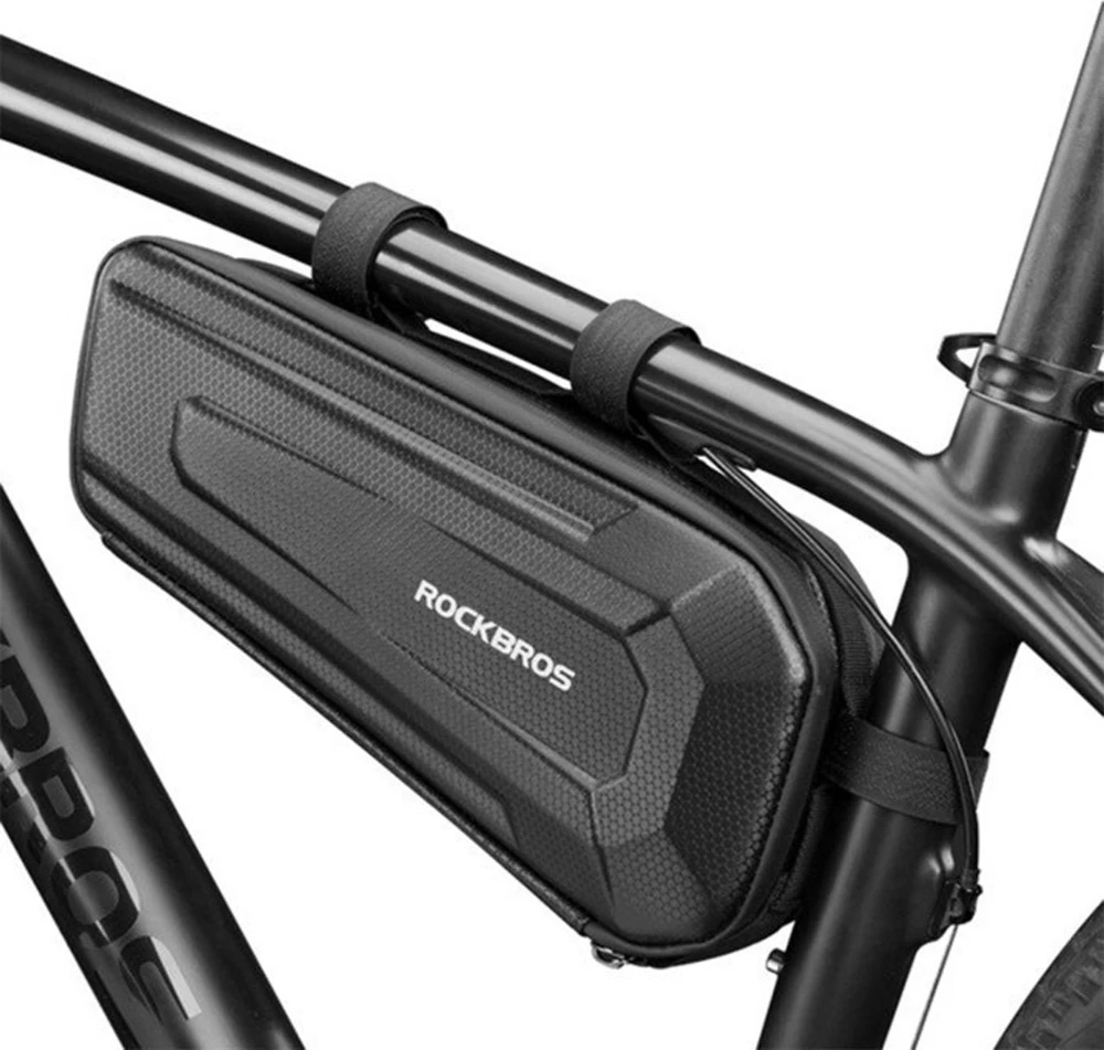 Çantë biçiklete Rockbros B66 për kornizë, 1.5L, e zezë