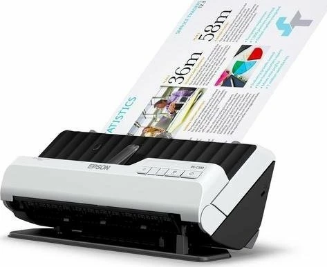 Skener Epson DS-C330 (B11B272401) A4 600 dpi USB, me ushqyes fletësh, bardhë/zi
