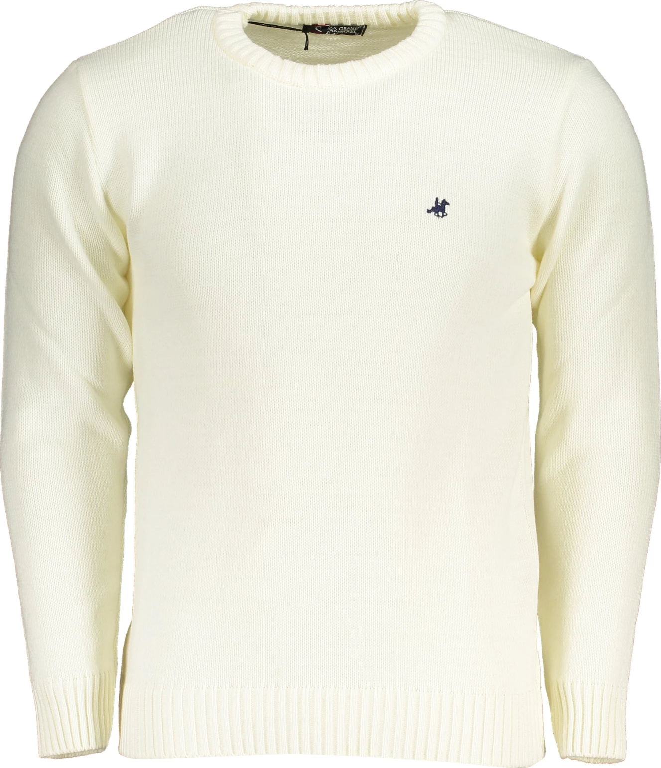 Xhemper U.S. GRAND POLO për meshkuj, i bardhë