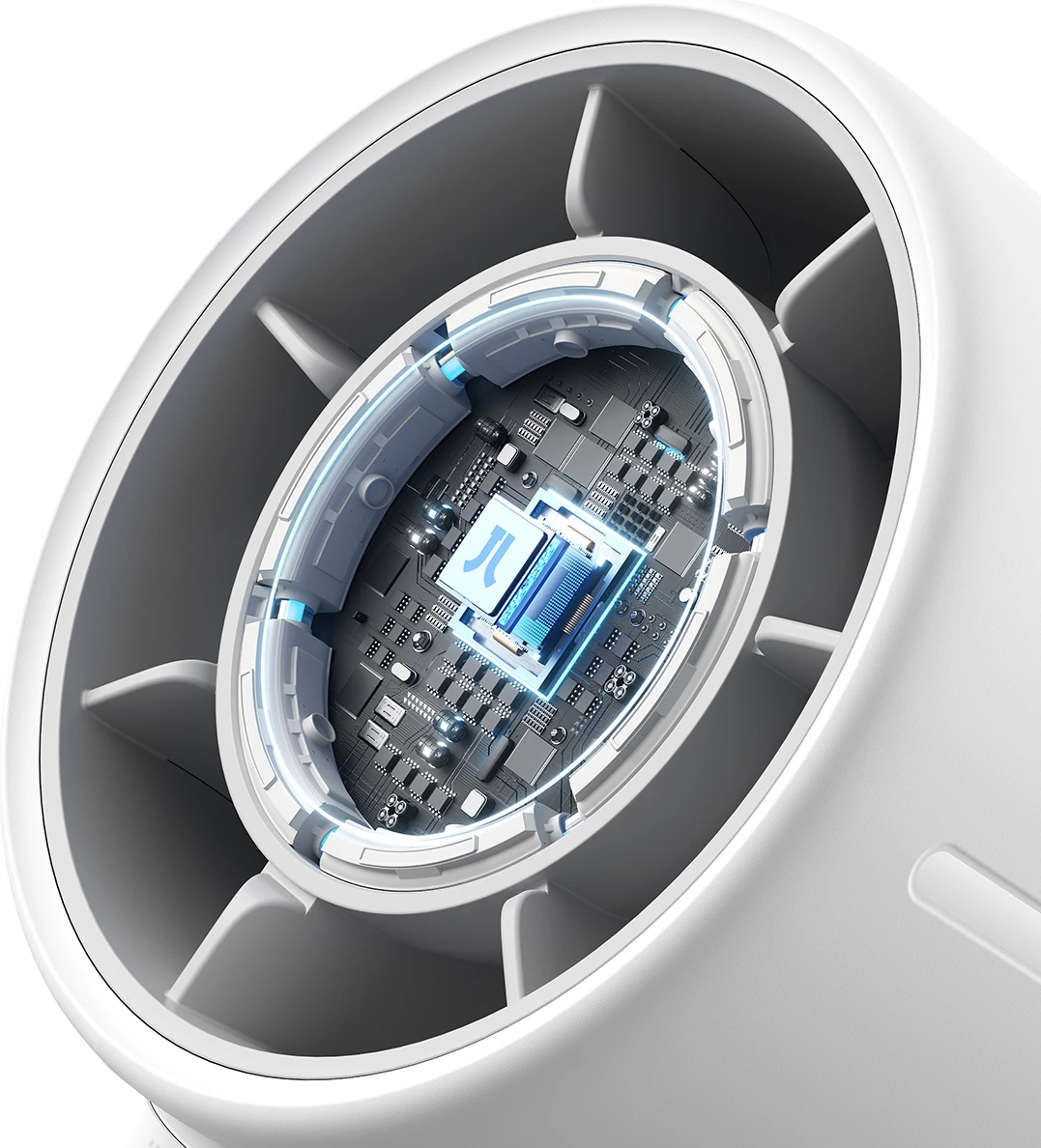 Ventilator dore Jisulife Handheld Fan 10S 5000mAh USB-C, gri