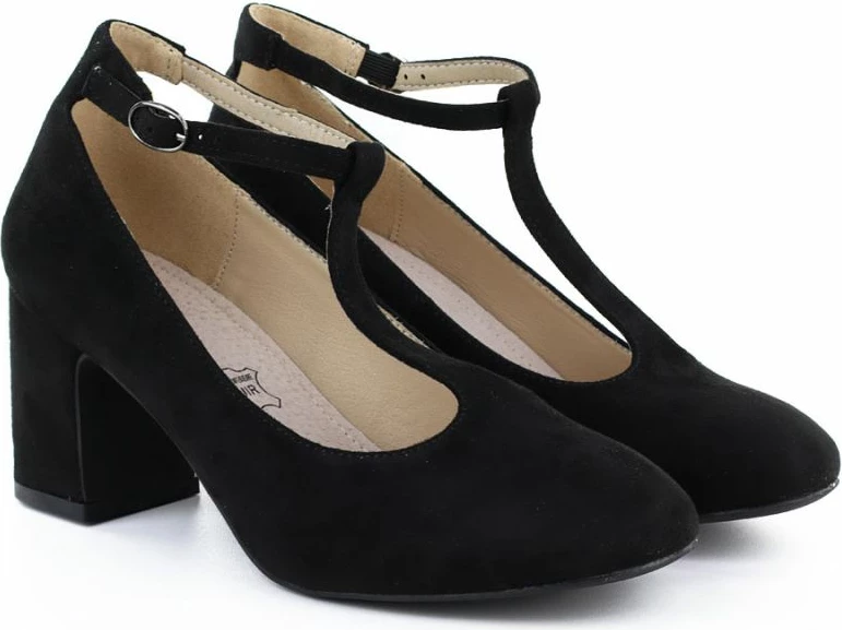 Këpucë me taka për femra Mascara 834284, të zeza