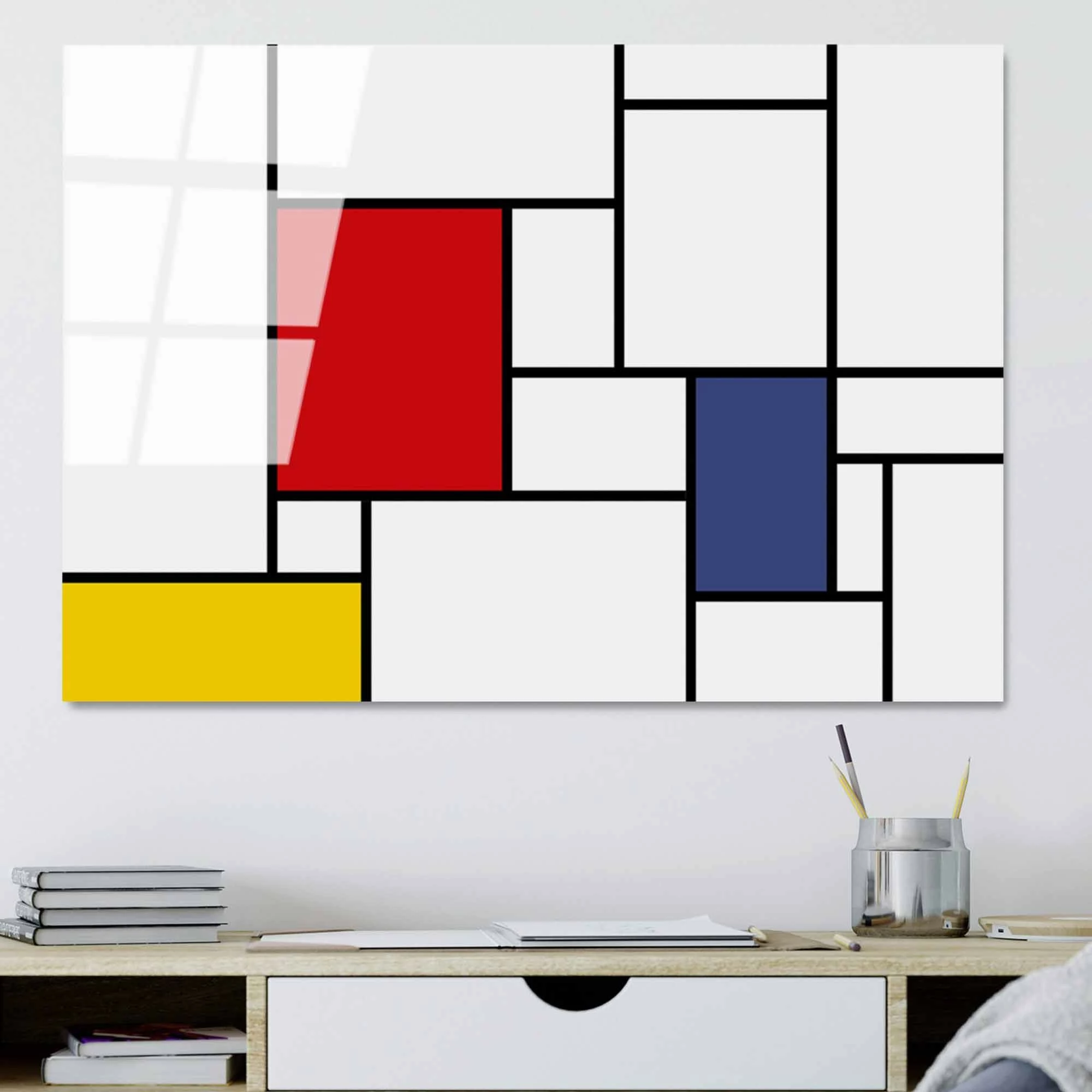 Pikturë dekorative prej xhami të temperuar, Wallity UV-181, 70x100cm