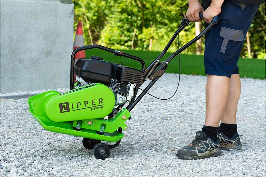 Pllakë vibruese ZIPPER ZI-RPE60, 62 kg, jeshile