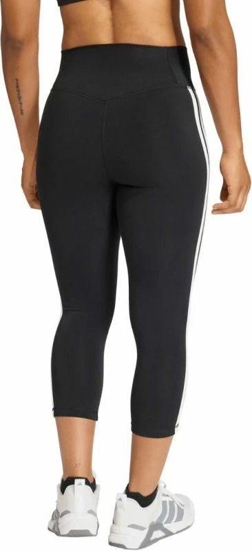 Hellonka sportive femra adidas 3/4 Optime Essentials Workout 3-Stripes KE6062, të zeza