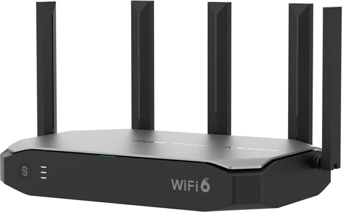 Ruter wireless Ruijie RG-EG105GW-X, Wi-Fi 6, 5 porta Gigabit, Gri