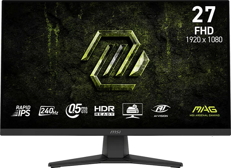 Monitor gaming MSI MAG 272F X24, 27", FHD, 240Hz, 0.5ms, Rapid IPS, i zi