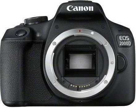 Aparat fotografik Canon EOS 2000D me objektiv 18-55mm, 24.1MP, Full HD, i zi