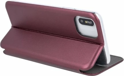 Mbështjellës flip HAVANA Premium për Samsung Galaxy A32 A326 5G, kuqe burgundy