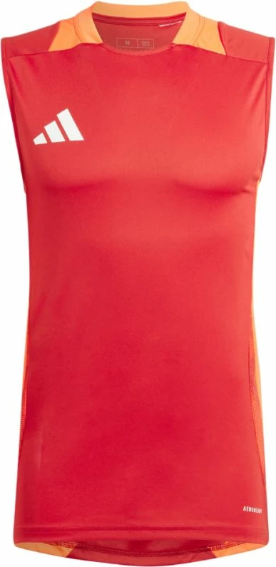 Fanellë pa mëngë për meshkuj adidas, e kuqe