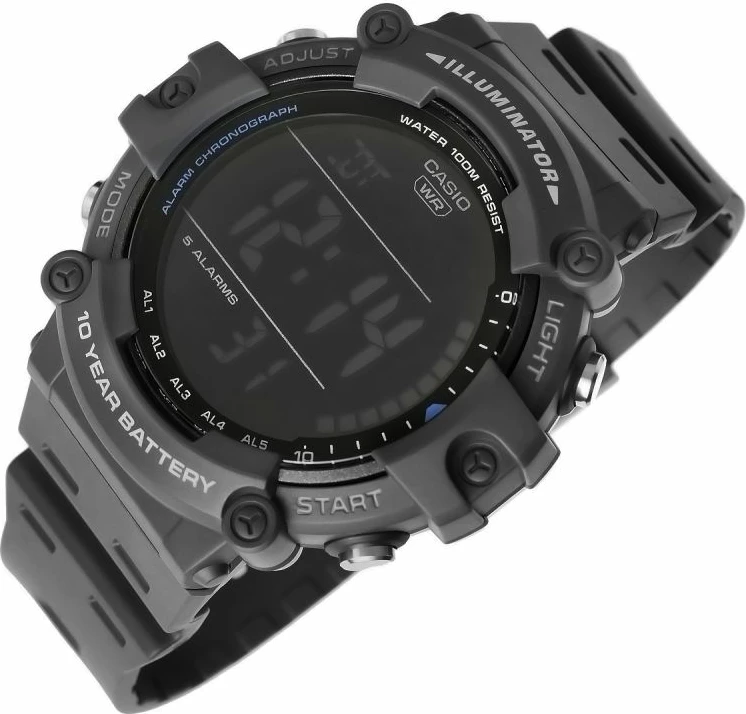 Orë dore Casio unisex, gri