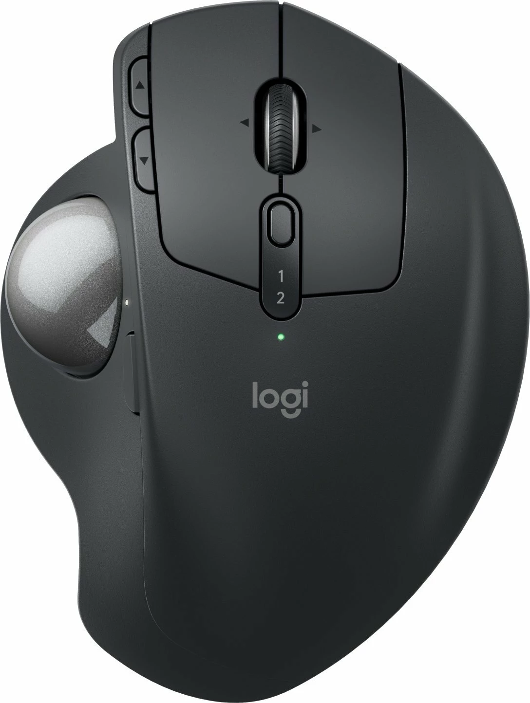 Maus Logitech MX Ergo S 910-007260 trackball wireless 2000 DPI me pjerrësi 20° me karikim USB-C, i zi