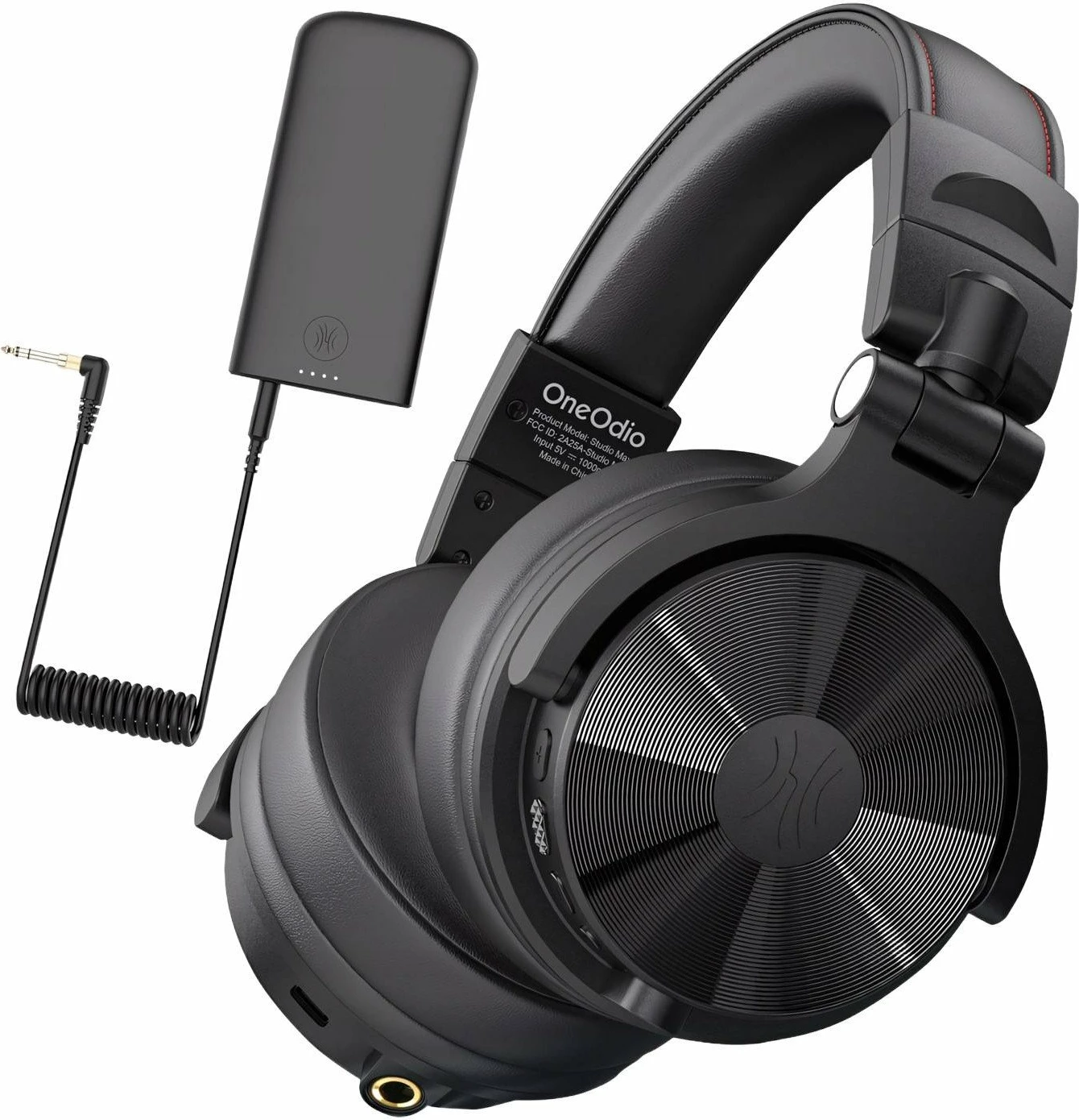 Kufje OneOdio Studio Max 1 wireless Hi-Res/LDAC, Bluetooth 5.3, 50mm, me mikrofon, set me adapter + kabllo 3.5/6.35 mm, zezë