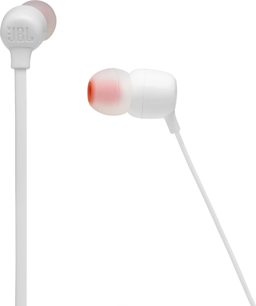 Kufje JBL Tune 125BT Bluetooth in-ear, Pure Bass, 16h bateri, të bardha