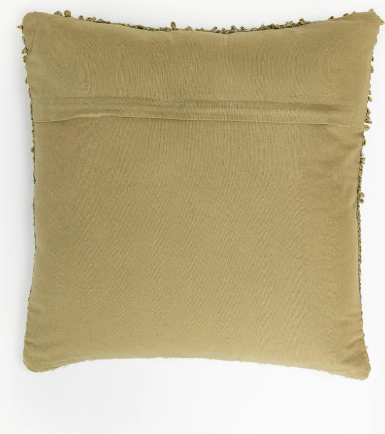 Jastëk dekorativ SIMPUL, material poliester, ngjyrë ulliri, 45x45cm