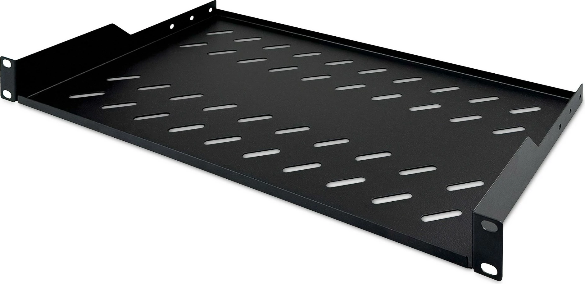 Raft kabineti Digitus 1HE 45x483x250mm deri 15kg zi