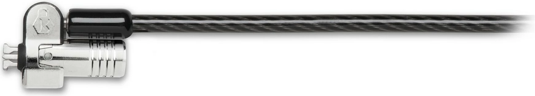 Kabëll sigurie Kensington NanoSaver, me çelës, 1.8m, për laptop, ngjyrë e zezë/inoks