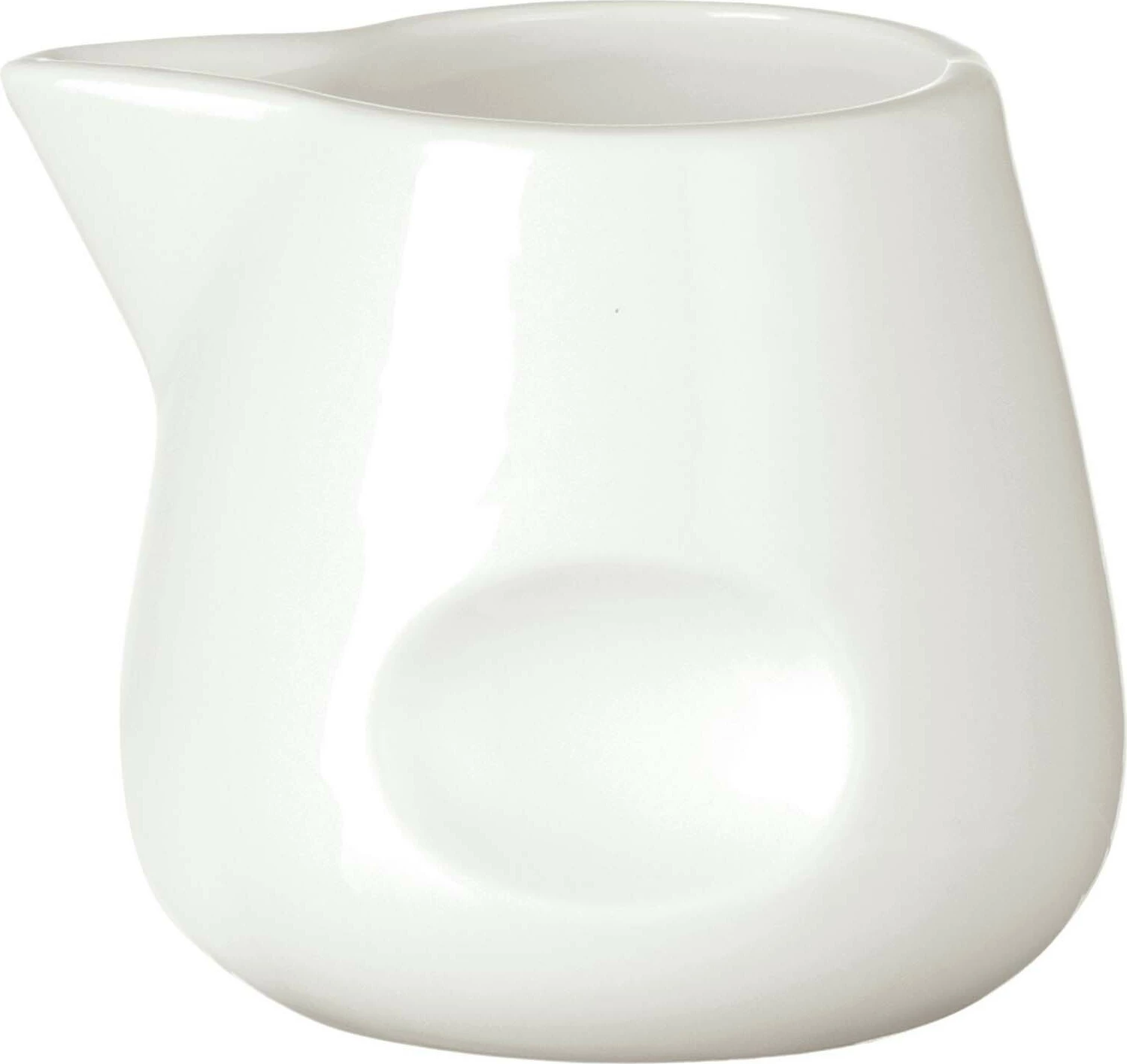 Kanuçe qumështi/salce Fine Dine Pure Crema 190 ml, krem, set 6 copë