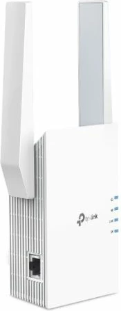 Zgjerues Wi‑Fi TP-LINK RE705X AX3000 Wi‑Fi 6 dual-band, 1x Gigabit Ethernet, EasyMesh, 2 antena, i bardhë