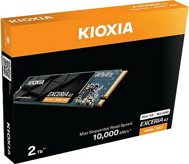 SSD i brendshëm KIOXIA EXCERIA G3 2 TB, M.2 2280, NVMe PCIe 5.0
