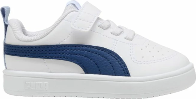 Atlete fëmijë Puma Rickie AC+ Inf 384314 44, të bardha dhe të kaltra