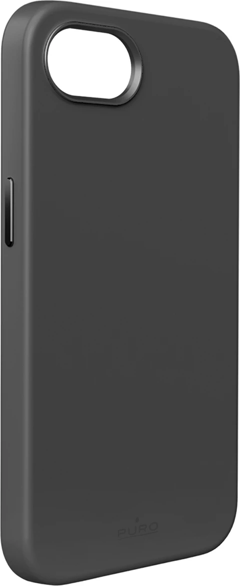 Mbështjellës Puro Icon Mag Pro me MagSafe për iPhone 16e, Silikon, i zi