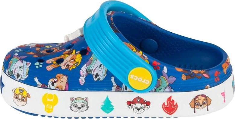 Papuqe për fëmijë Crocs, me Paw Patrol, blu