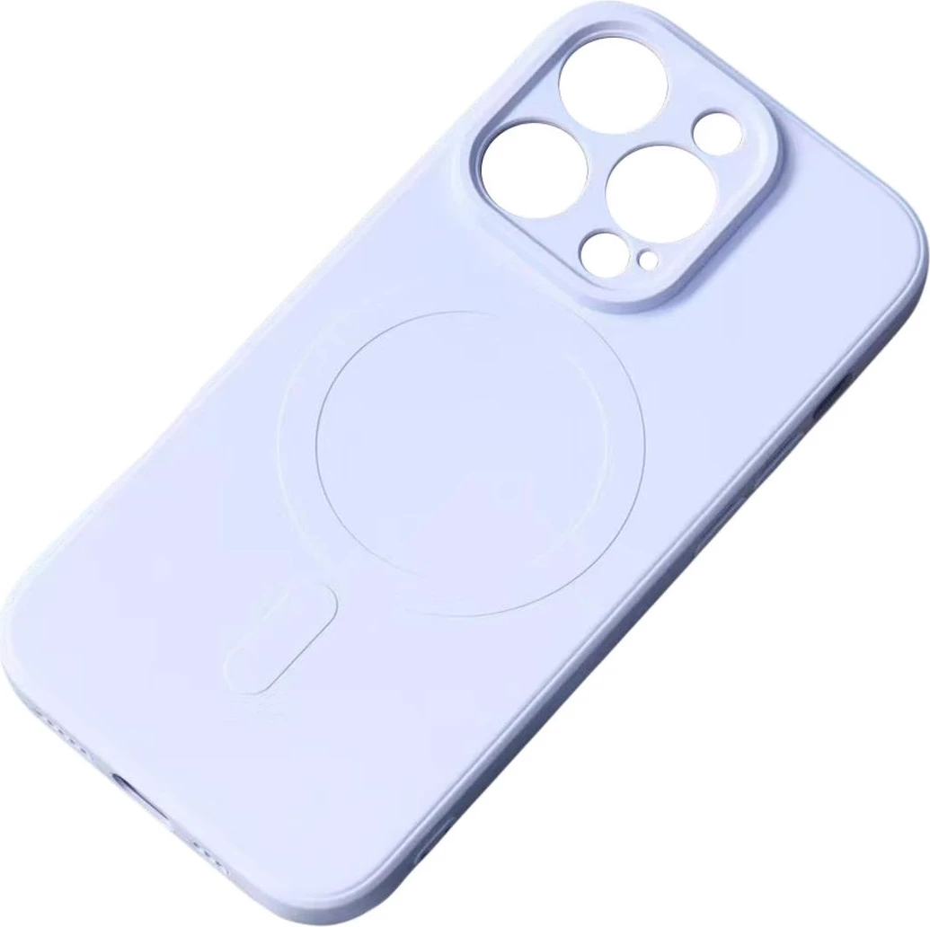 Mbështjellës silikoni Hurtel me MagSafe për Samsung Galaxy A56 5G, kaltër e çelët
