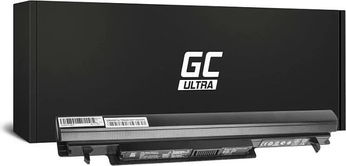 Bateri laptopi Green Cell ULTRA për Asus K56/R505/S46/S56, 14.4V 3400mAh, e zezë