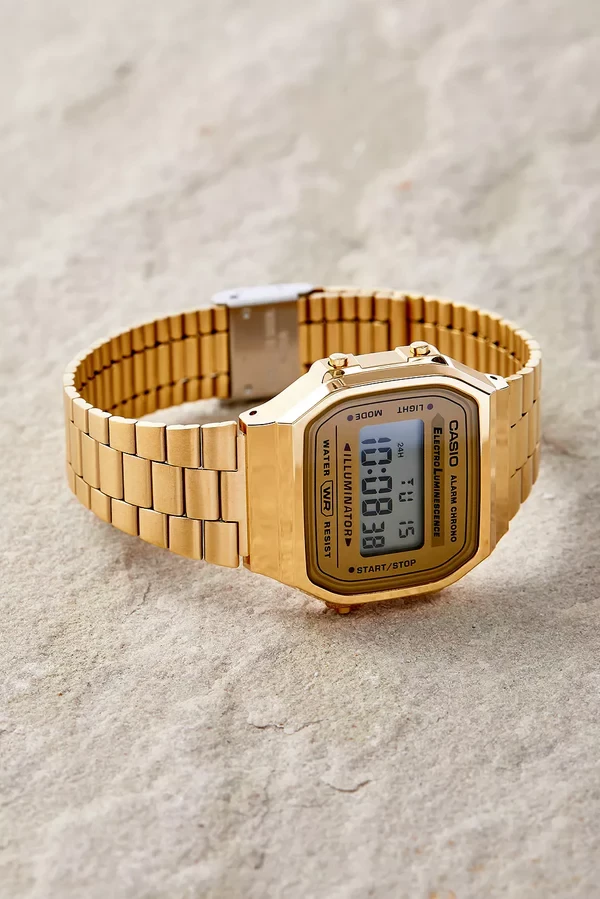 Orë dore Casio A168WG-9W, e artë