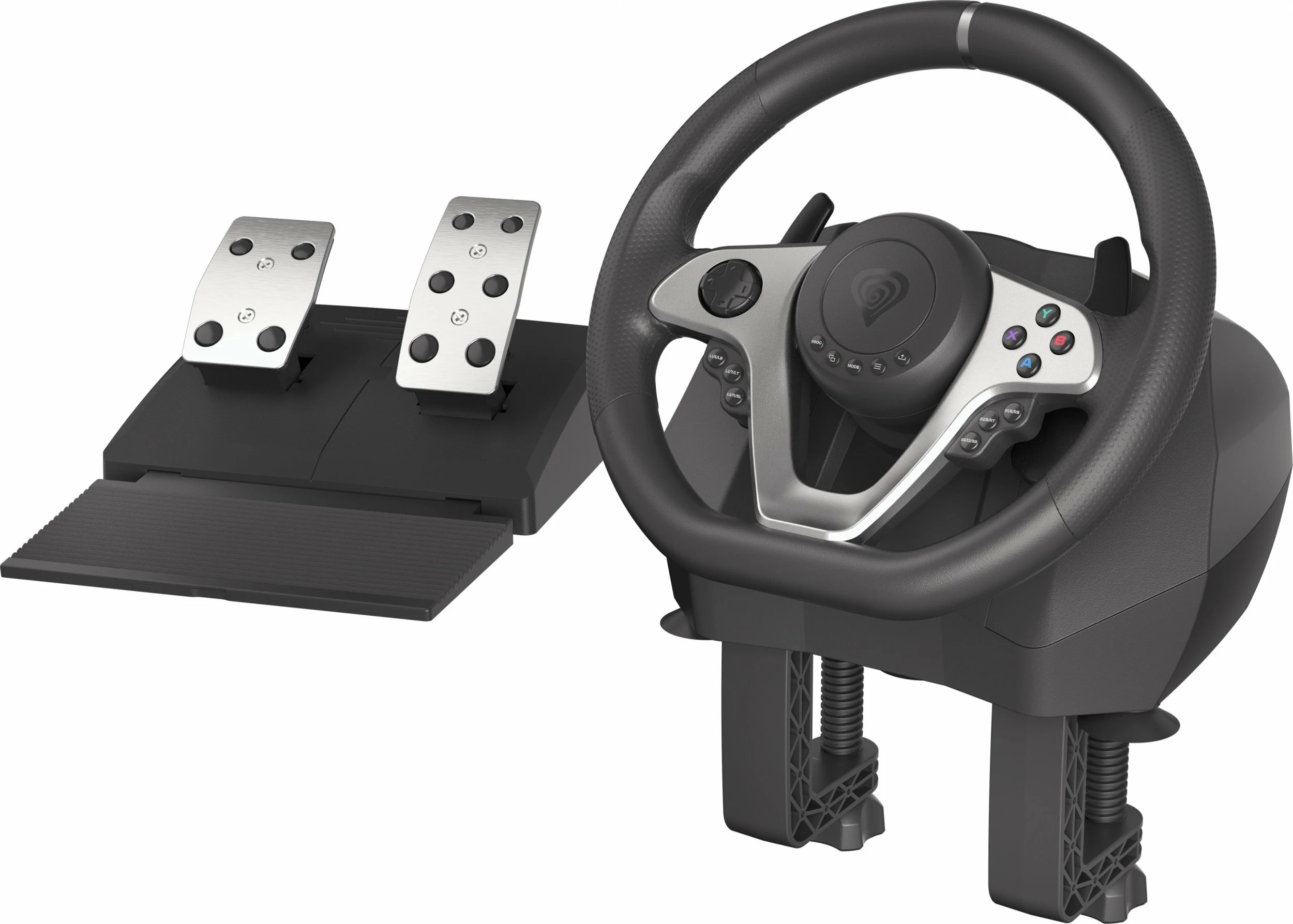 Timon gaming Genesis Seaborg 400 NGK-1567 900° me pedale, wired 2m, i zi, set