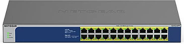 Switch NETGEAR GS524PP, Gigabit Ethernet, PoE+, Rack mounting, Gri