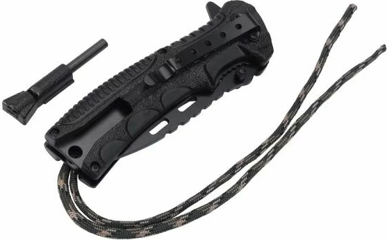 Thikë mbijetese Azymut, gri dhe e zezë