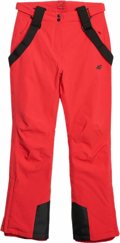 Pantallona skijimi për femra 4f, të kuqe