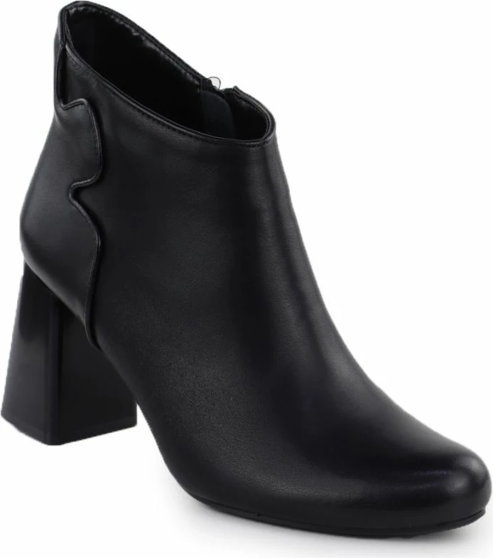 Çizme të shkurtra Jezzi OLI21-2, të zeza