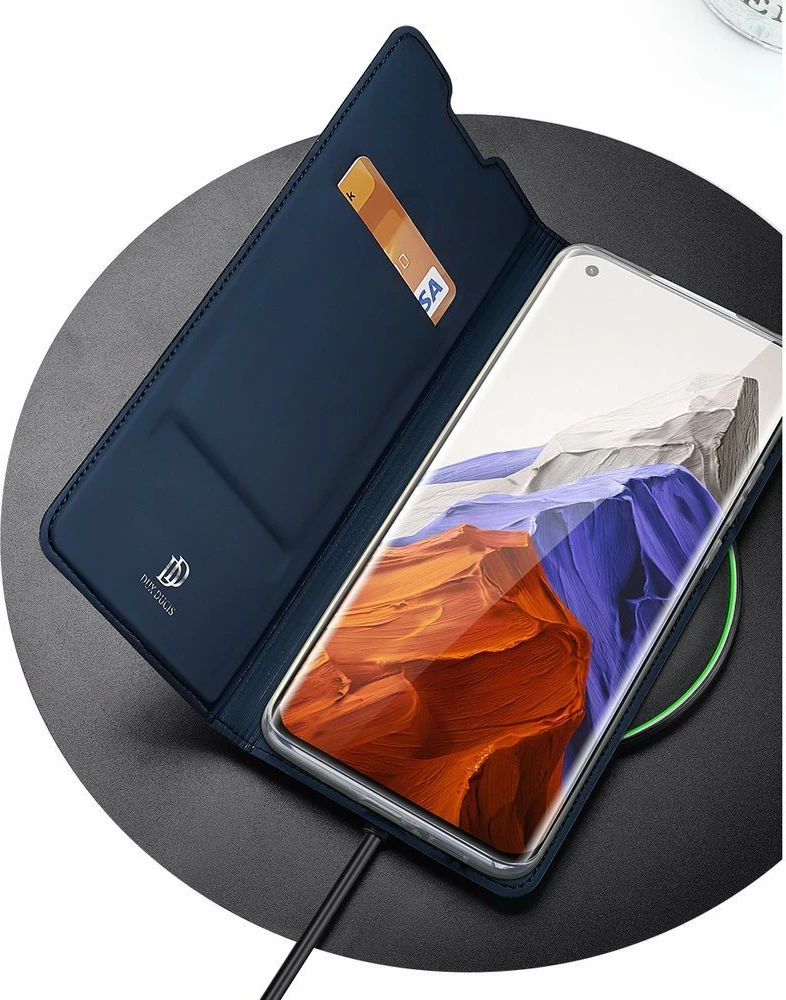Mbështjellës Dux Ducis Skin Pro Bookcase për Xiaomi Mi 11 Pro, e zezë