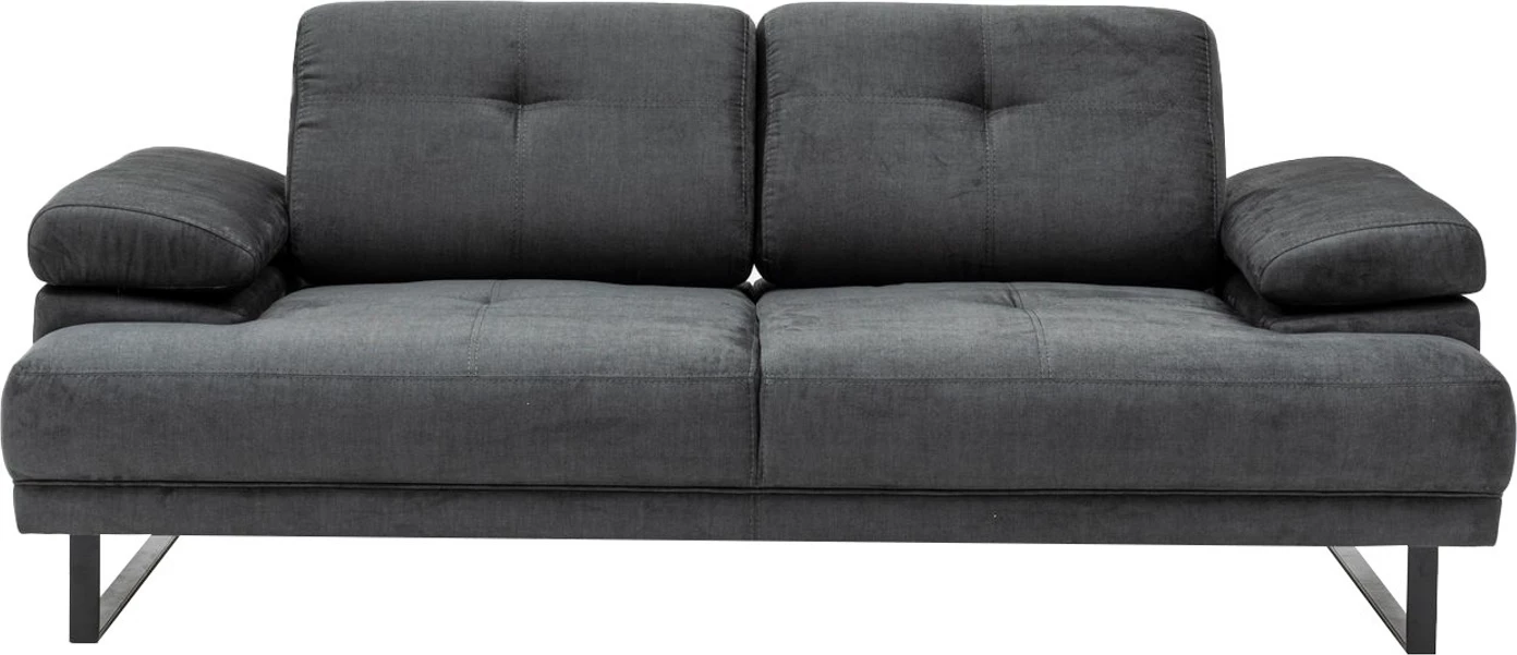 Krevat-sofë dy ulëse, Atelier del Sofa, Mustang, antracit