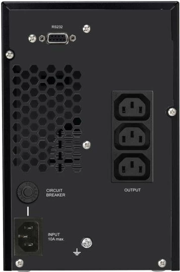 UPS Infosec E4 Value 1000, 1 kVA, 3 dalje AC, LED, 9Ah, E zezë