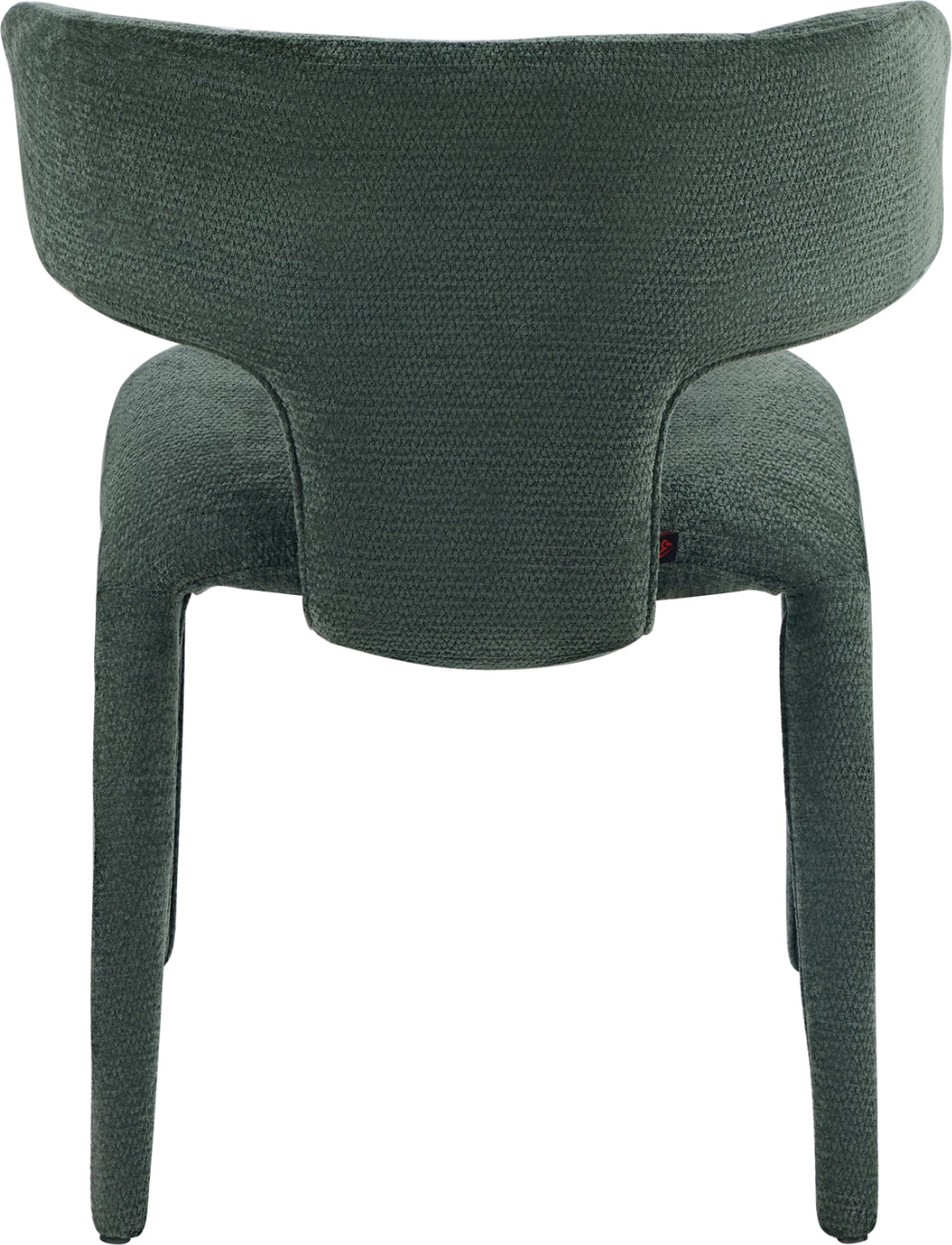 Karrige me mbështetëse për ngrënie BIEN, material tekstili i gjelbër, set prej 2 copë, 49.5x55.5x76cm