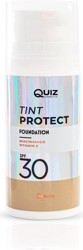Fondatinë për femra Quiz Cosmetics Tint Protect Foundation SPF30 N°03 Olive, 30ml