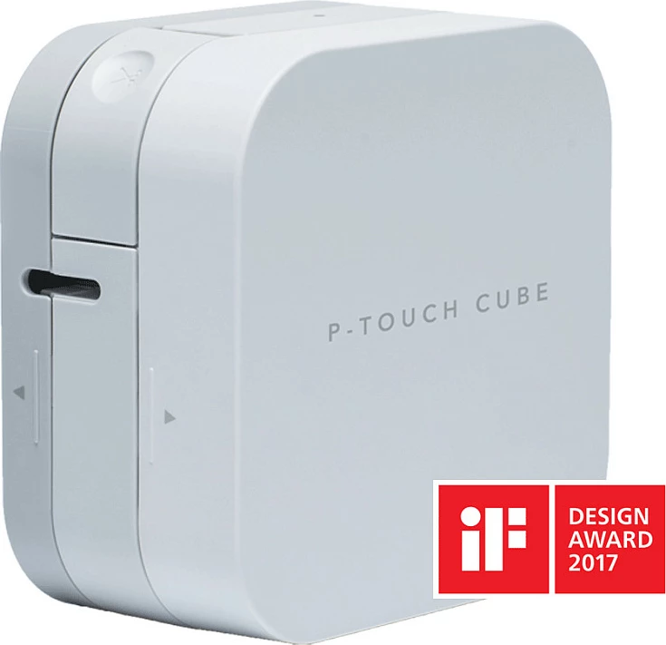 Printer etiketash Brother PT-P300BT P-touch CUBE, Bluetooth, 180x180 DPI, TZe, e bardhë