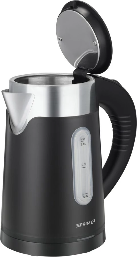 Ibrik elektrik PRIME3 SEK12, 0.8L, 800W, i zi/inox