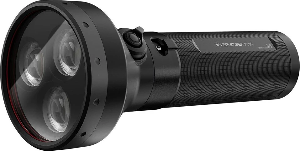 Elektrik dore Ledlenser P18R, LED, 45 orë, IP68, Alumini, i zi