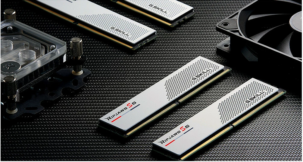 RAM Memorje G.Skill Ripjaws S5 32GB (2x16GB) DDR5 6000MHz e bardhë