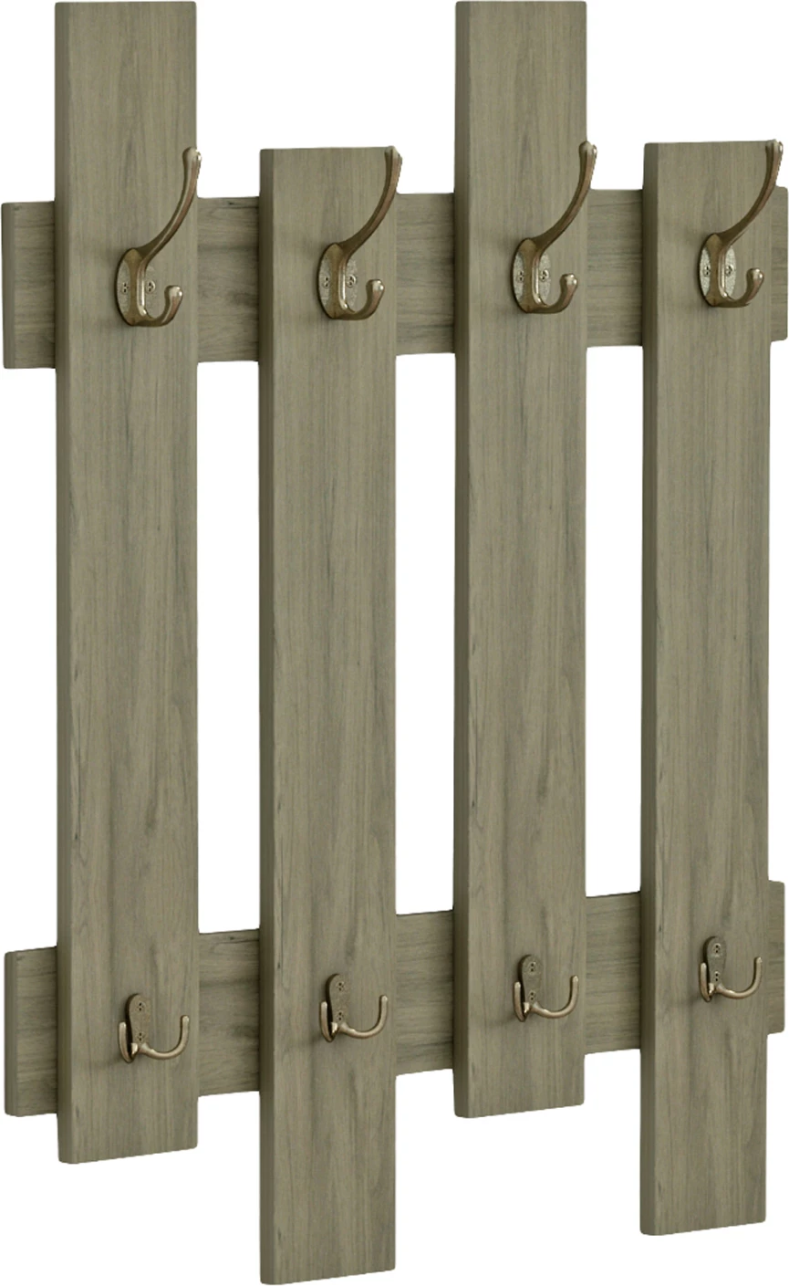 Varëse muri për pallto WESSON, melaminë, ngjyrë ulliri, FH8940.12, 64x4x79H cm