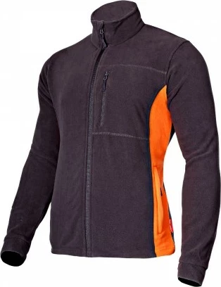 Xhaketë fleece LAHTI PRO L4010205 2XL grafit/portokalli